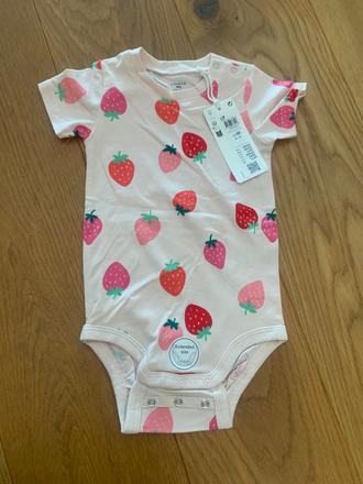 Lindex rastúce body s jahodami 68/74/80, lindex,68 / 74 / 80