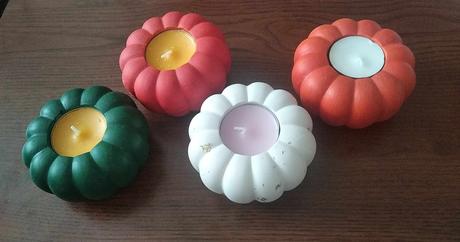 Svietniky "tekvičky ",