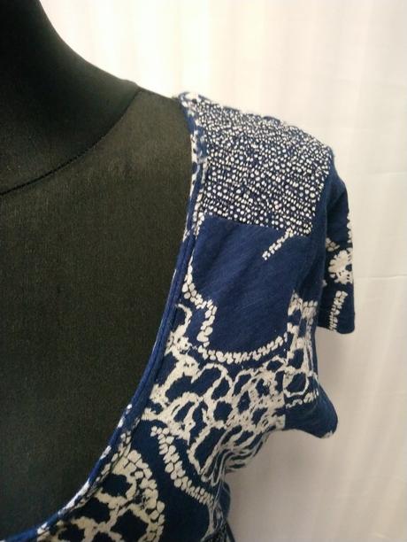 Dámsky predĺžený bavlnený top, white stuff, m