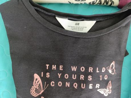 Tričká s dlhým rukávom 4ks, h&m,146