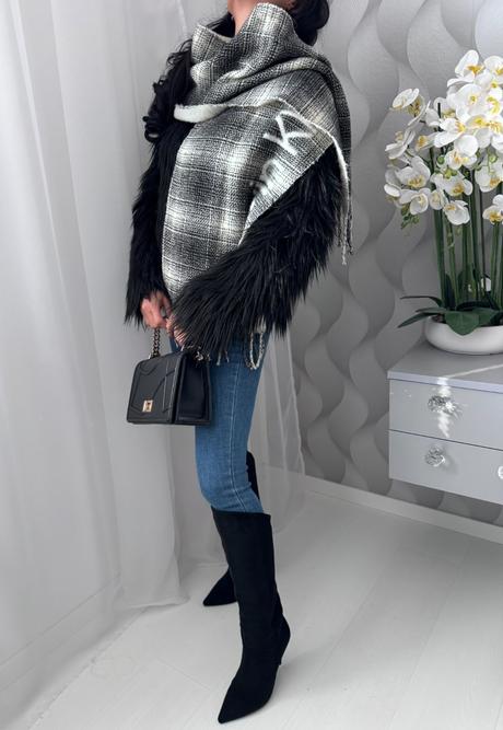 Calvin klein - vlnený šál, calvin klein