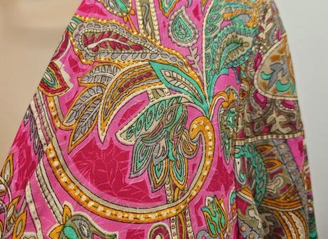 Orientálna súprava sukňa + zaväzovací top, m