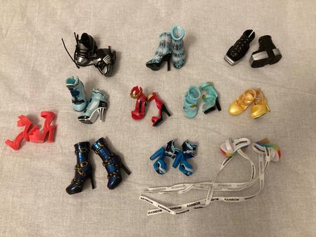 Rainbow high doplnky a oblecenie, 