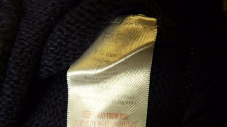 Teply svetrik s kapucnou,80, f&f,80