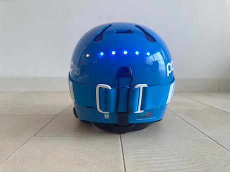 Detska prilba pocito auric cut spin fluorescent, poc,xs