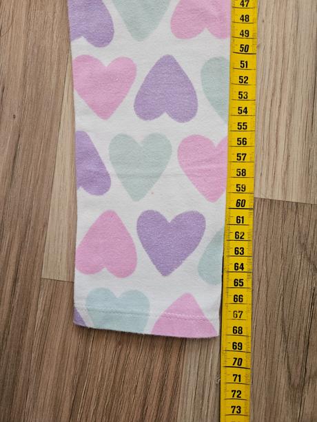 Srdiečkové legíny, h&m,128