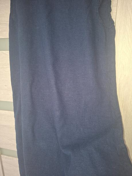 Tmavomodre lanove saty, esmara,40