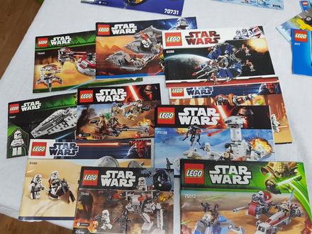 Návody lego star wars,