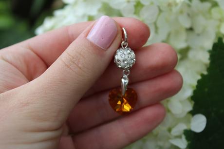 Handmade swarowski prívesok,