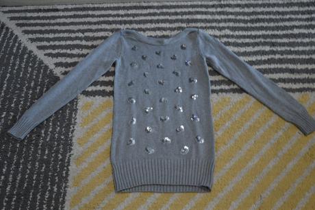 Predlžený svetrík 146/152, h&m,146