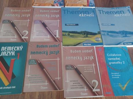 Predám knihy nemčiny k maturite, 