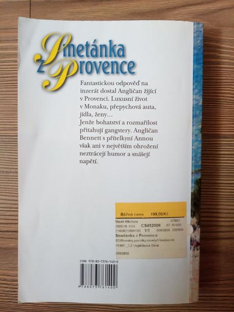 Smetánka z provence - peter mayle,