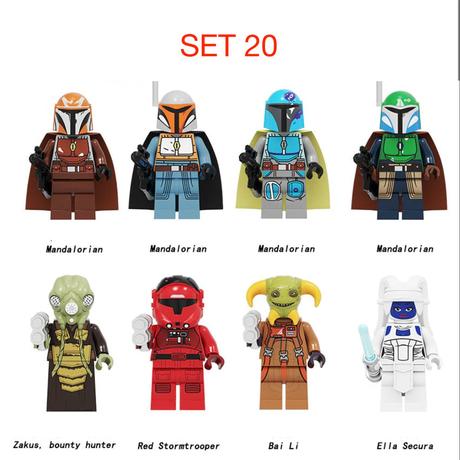 Rôzne figúrky star wars 2 (8ks),