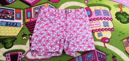 Fialovo ružové šortky., kiki&koko,98