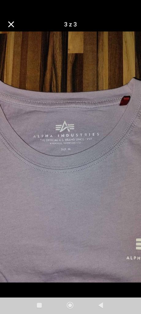 Tričko alpha industries, m