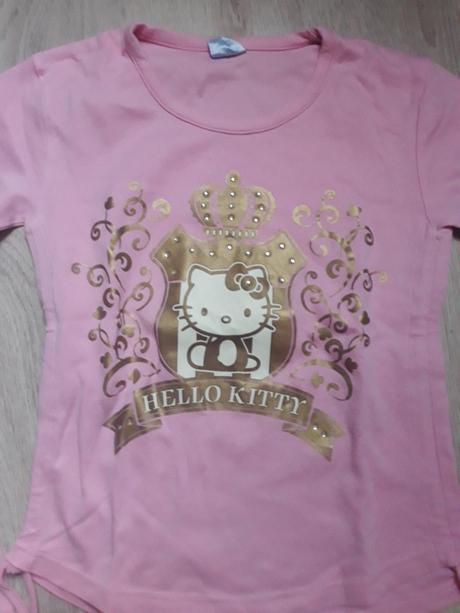 Dievčenské tričko m, hello kitty,140
