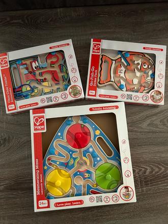 Hape - magneticky vlacik ,rybka a labyrint,
