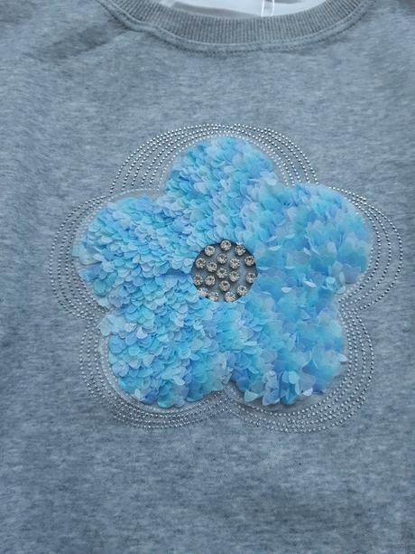 Seda mikina s kvetom, m