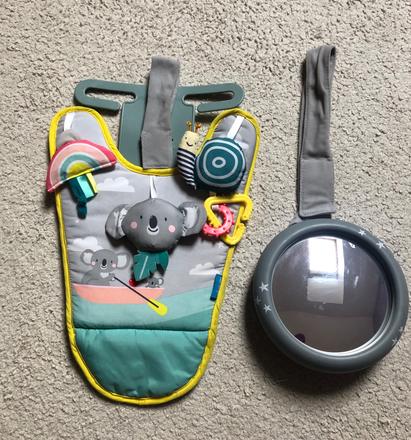 Taf toys - hraci pultik do auta + zrkadlo - koala,