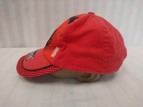 Červená šiltovka spiderman č. 636, marvel, 52 cm, marvel,52