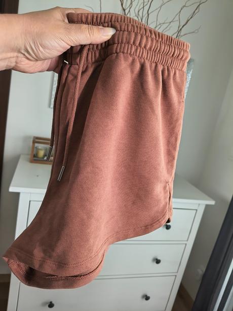 H&m teplákové bavlnené šortky m, h&m,m