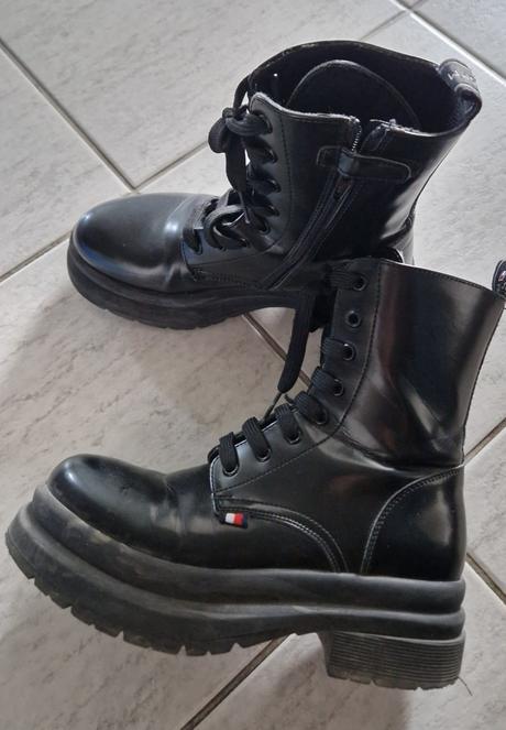 Čižmy, tommy hilfiger,36