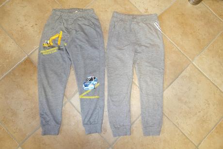 2x tepláky - 71 cm nenosené a vd stav, 122