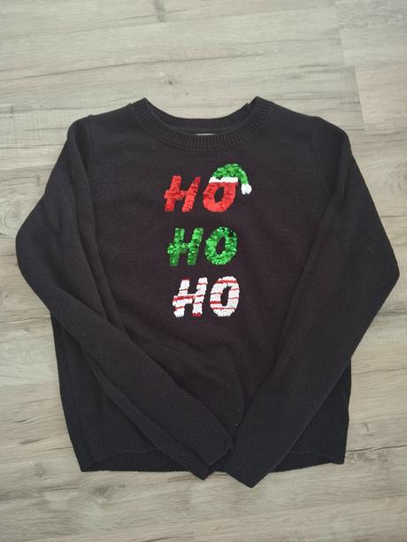 Sveter s premieňacími obrázkami, h&m,146