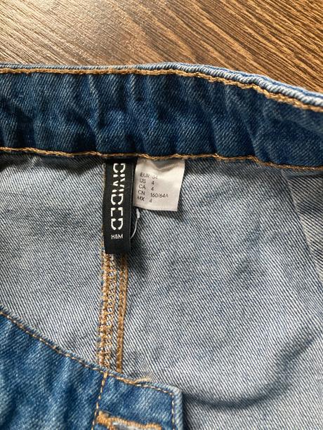 Džínsová sukňa, h&m,xs