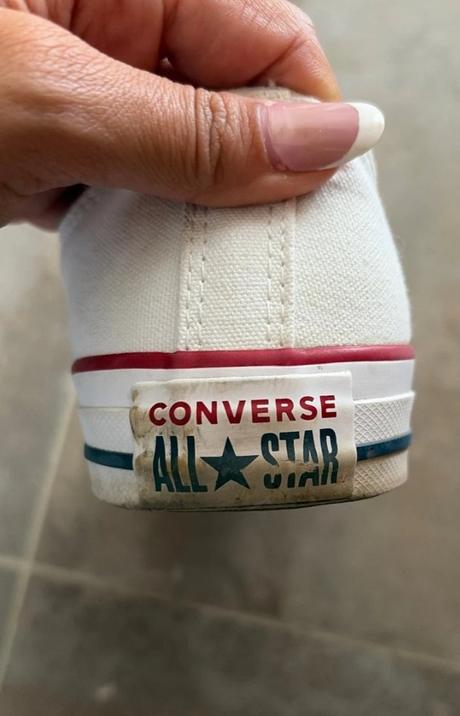 Biele conversy, converse,38