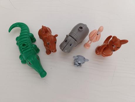 Kompatibilné s duplo lego zoo zvieratká, 