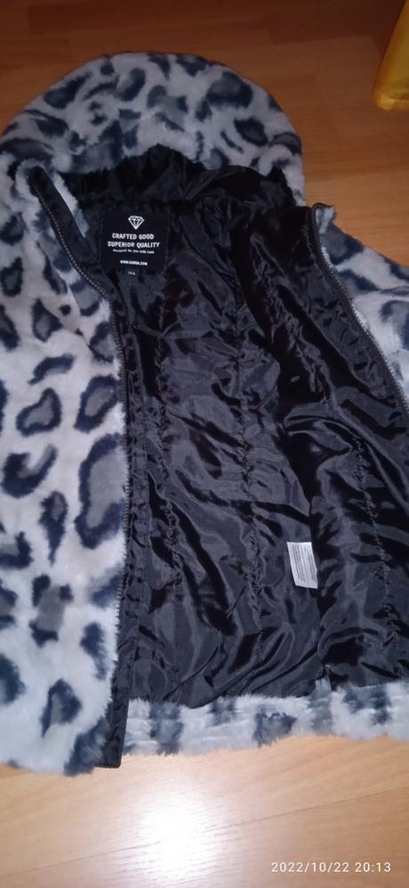 Kozušinová leopardia bundička, c&a,164