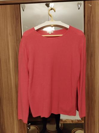 Ružový pulóver, street one,xl