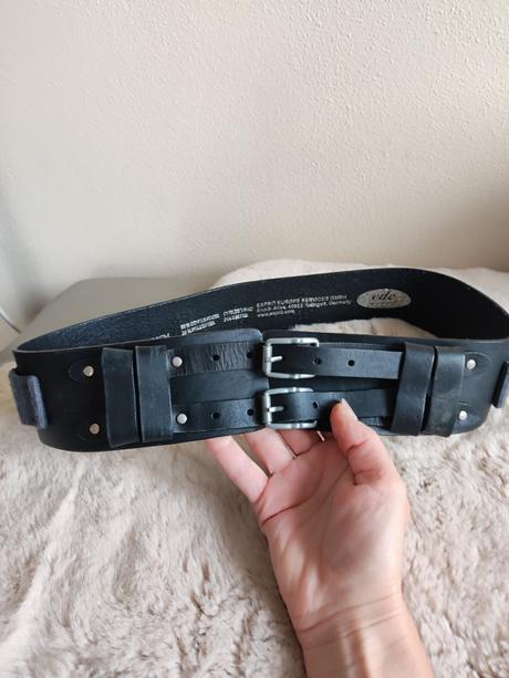 Dámsky kožený opasok, esprit