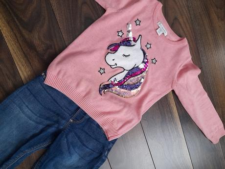 Rifle + svetrik 4-5 rok, f&f,116