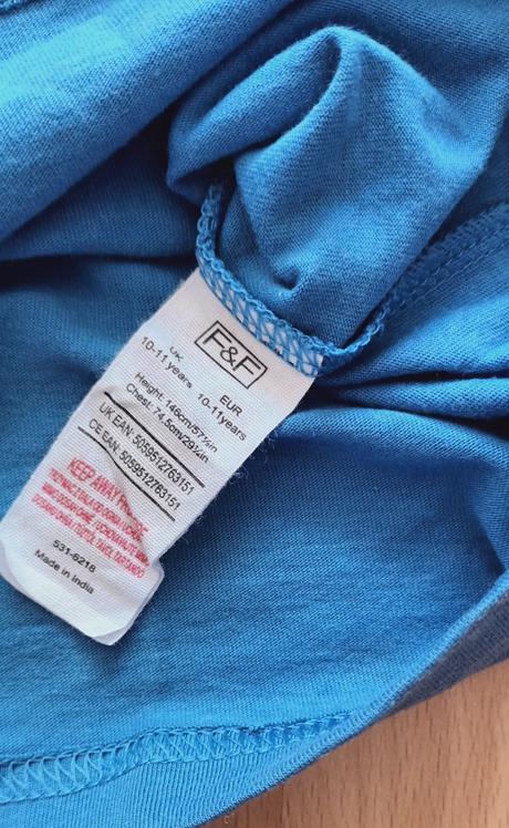 Tričko 10-11 r, f&f,146