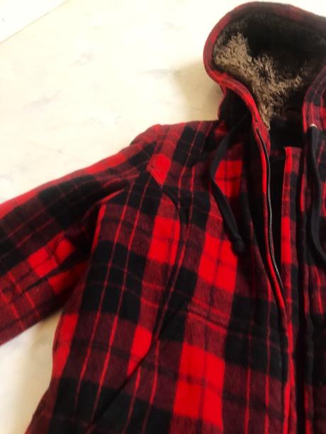 Teplá vlnená bunda do pása s/m, s