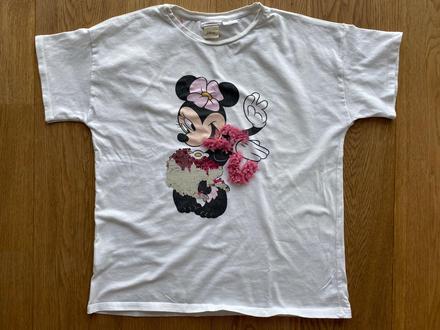 Tricko s minnie, mango,146