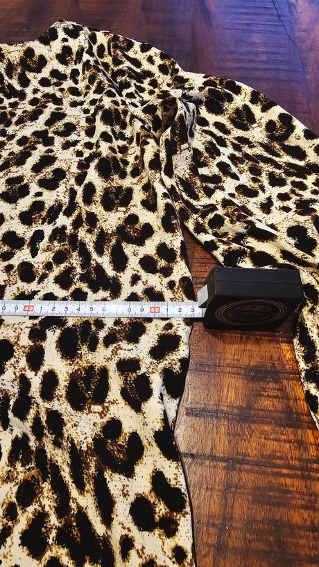 Leopardie tigrie šaty mini, esmara,l