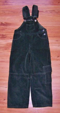 Menčestrové nohavice na traky, 110