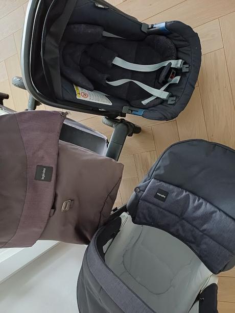 Kočík trojkombinácia inglesina quad, inglesina,inglesina quad