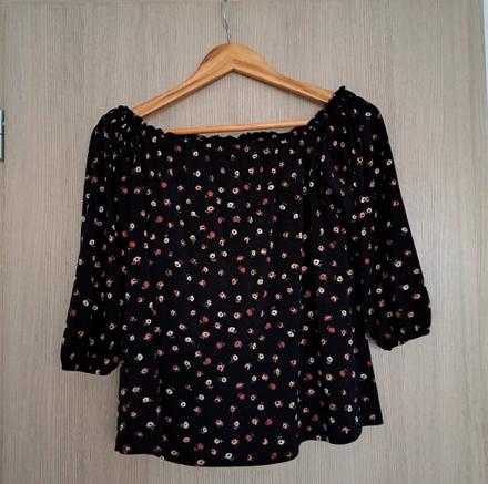 Kvetovaná blúzka, mohito,s