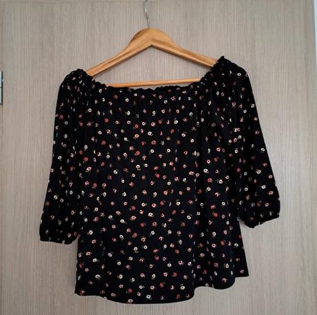 Kvetovaná blúzka, mohito,s