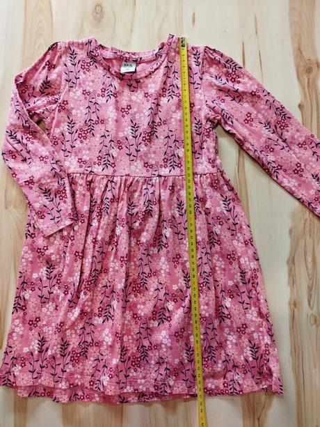 Kvetinkové šaty s dlhým rukávom, kiki&koko,110