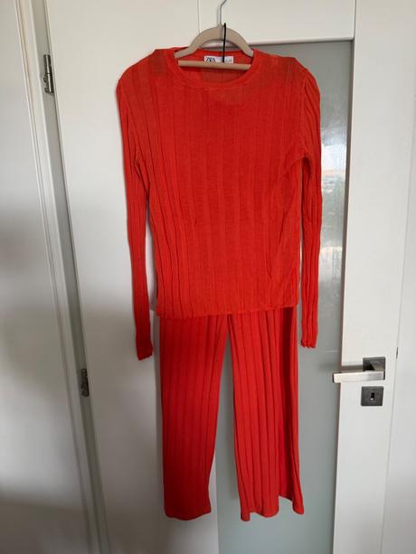 Oranžový volnočasový set, zara,l