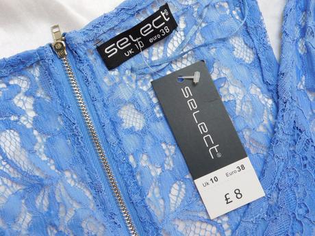 Pekny čipkovany top, select,38