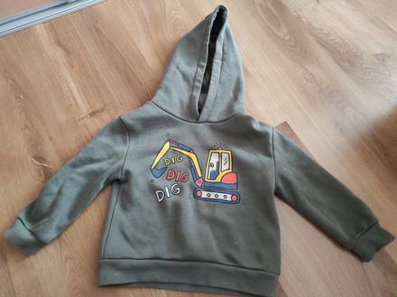 Zateplená mikina, primark,92
