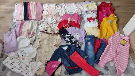 Balík oblečenia 74 pre dievčatko, 68–80