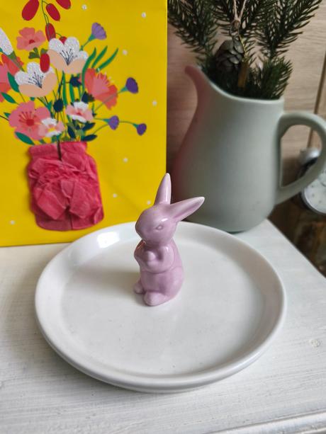 Dekorácia so zajkom,