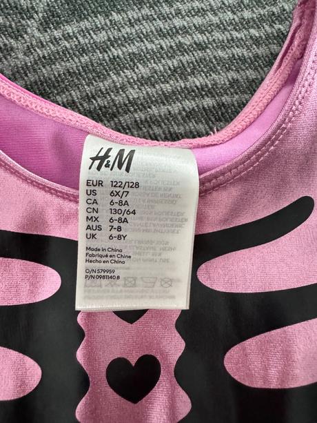 Saty kostra, zn h&m, v 122/128, 